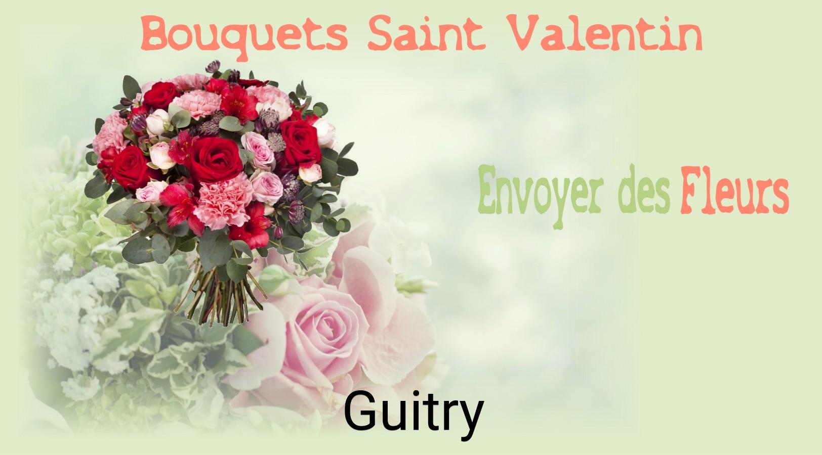 Roses de Saint-Valentin livrées à Guitry